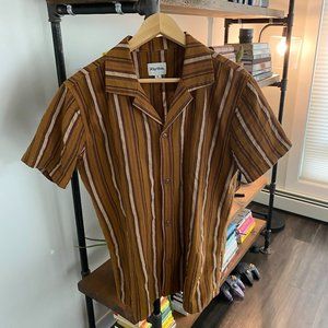 Rhythm Vacation Stripe Short Sleeve Shirt